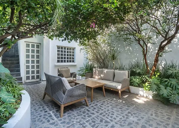 Luxe Polanco Private Yard Tvs In Each